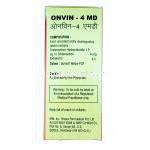 オンビン―4MD,ゾフランジェネリック,オンダンセトロン 4mg 口腔内崩壊錠 成分